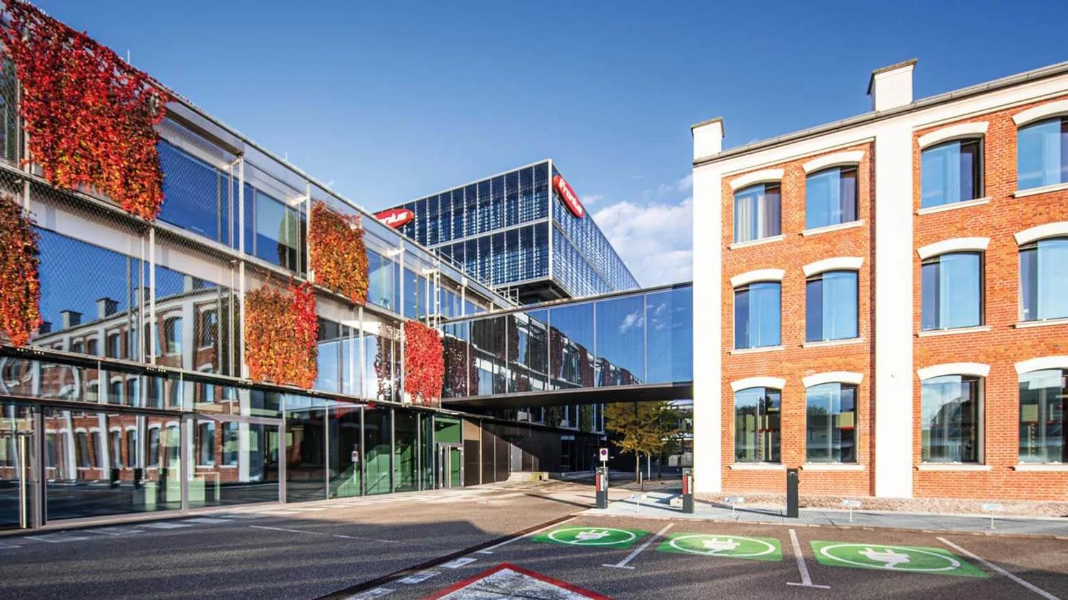Fronius Standort in Wels Fronius Austria site