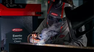 Fronius LowVac welding fume extraction system