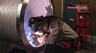 Fronius respiratory protective system